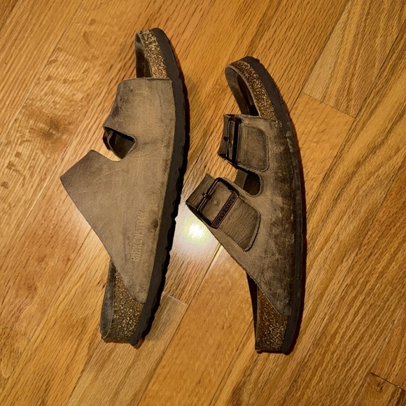 Birkenstock Arizona Oiled Leather - Tobacco Brown - Picture 3 of 8